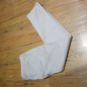 Chico's ankle khaki pant front back pockets Chico sz 2 NWOTS